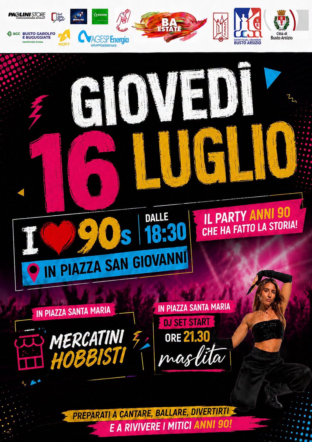 Notte Bianca a Busto Arsizio: Grazie di cuore! 🌙✨