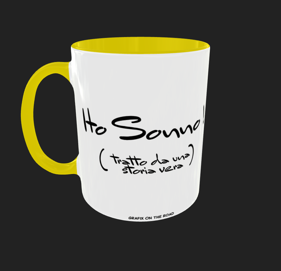 TAZZA "HO SONNO"