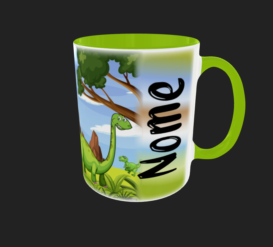 TAZZA DINOSAURI cod.006