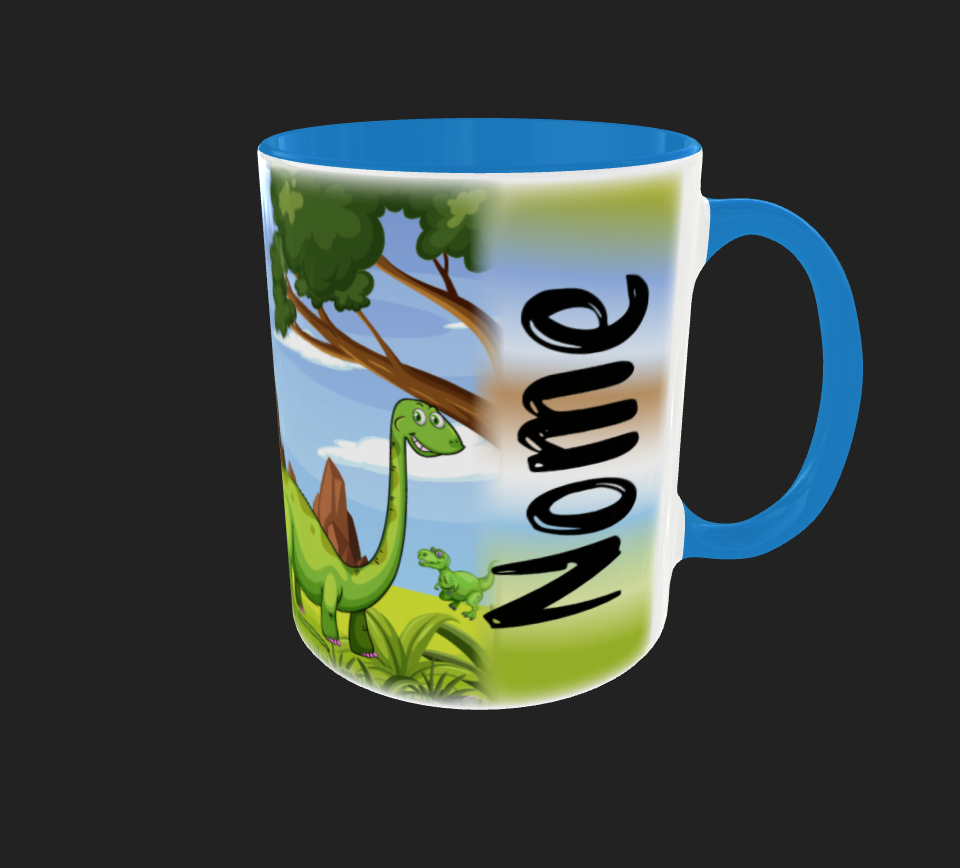 TAZZA DINOSAURI cod.006